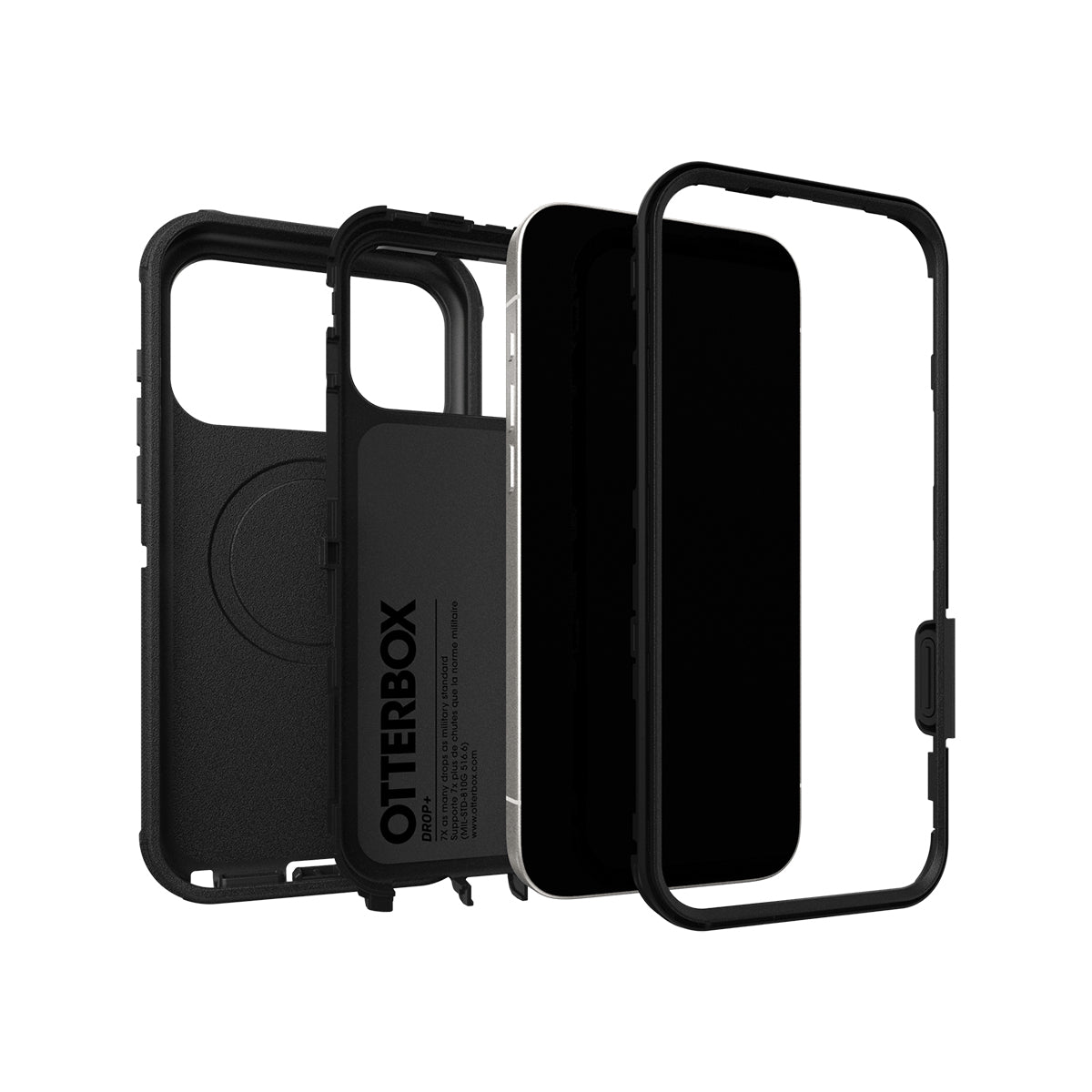 OtterBox Defender Pro Magsafe Case Camera Button iPhone 17 Pro Max - Black