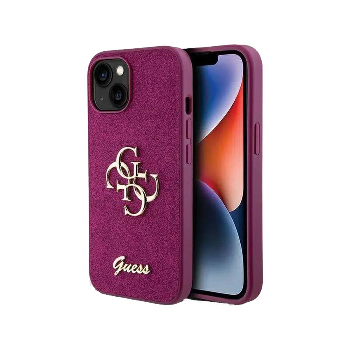 Guess Glitter Edition Phone Case for iPhone 15 Pro
