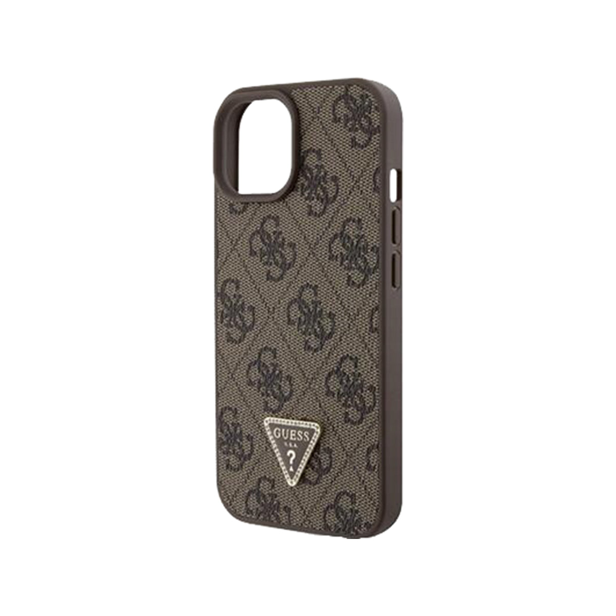 Guess 4G Diamond Edition Leather Phone Case for iPhone 15