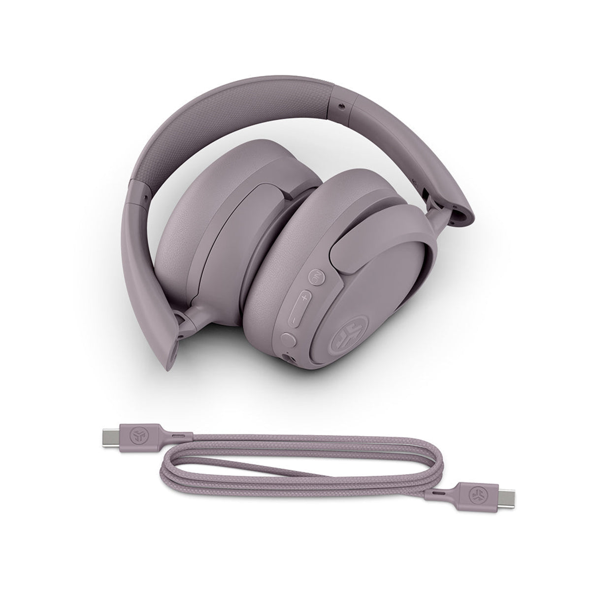 JLab JBuds Lux ANC Wireless Earbuds - Mauve, Active Noise Cancelling