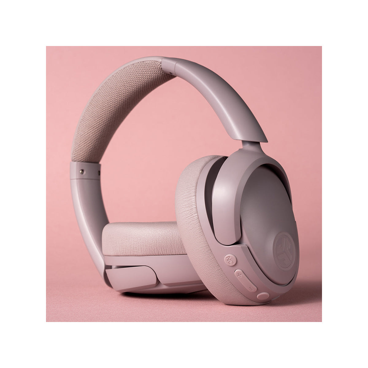 JLab JBuds Lux ANC Wireless Earbuds - Mauve, Active Noise Cancelling