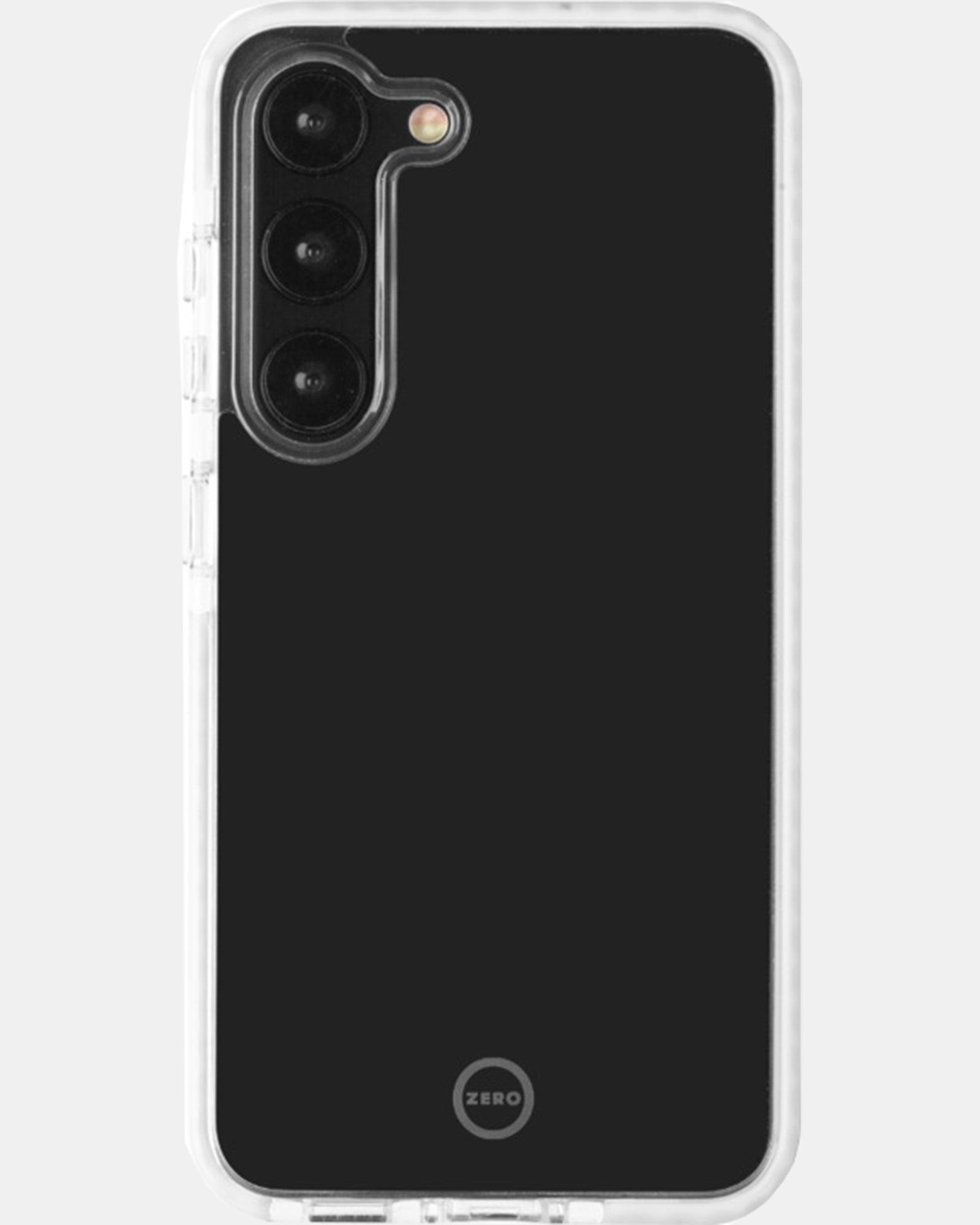 Impact Zero Clear Phone Case for Samsung Galaxy S23 - Clear/White