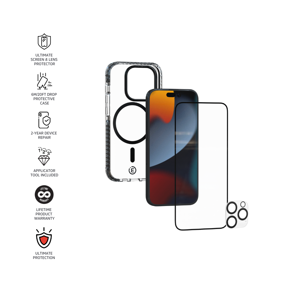 Impact Zero® Ultimate Bundle - Apple iPhone 15 Pro
