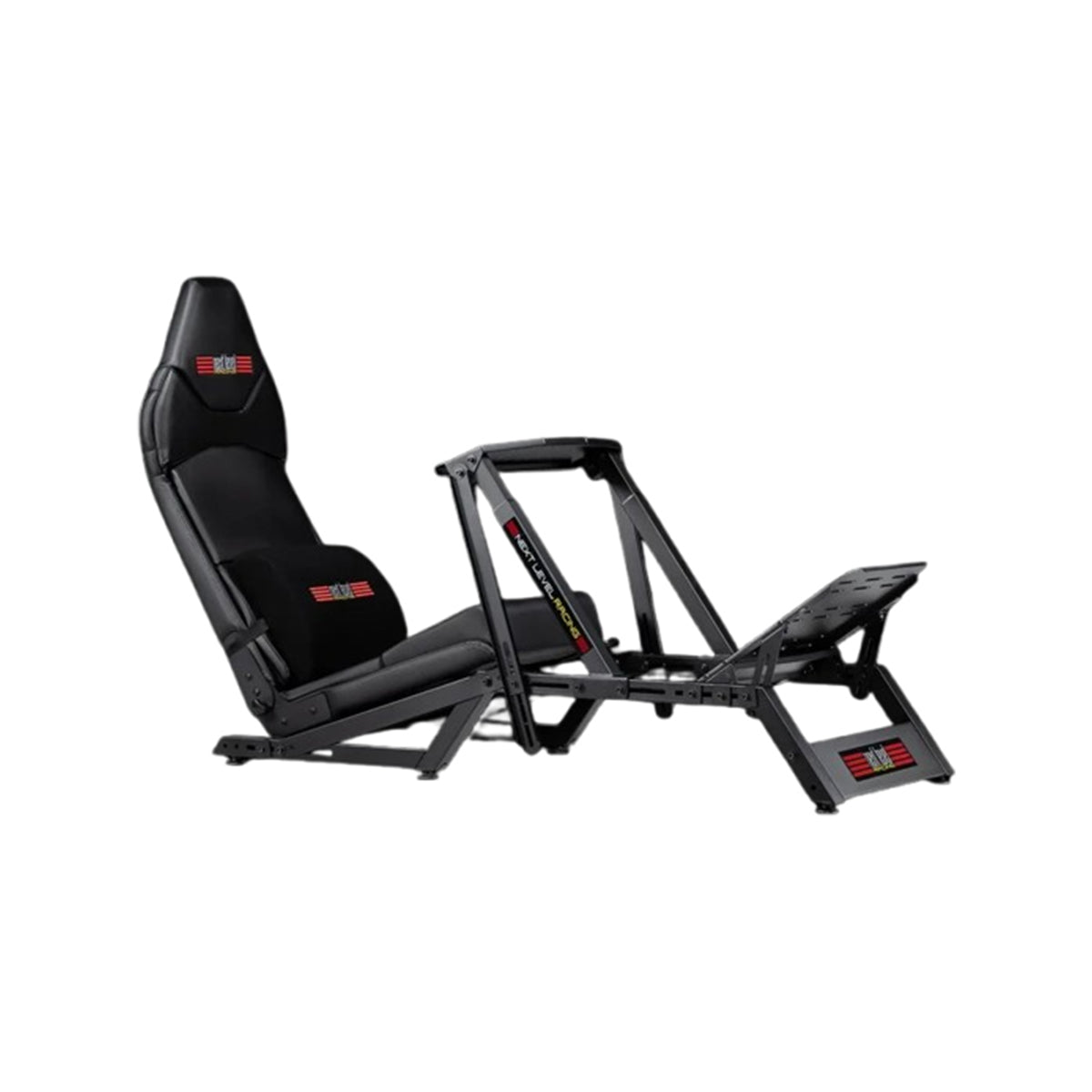 Next Level Racing F-GT Simulator Cockpit with Adjustable Seat and Direct Drive Compatible for F-GT/ GTtrack Combat Flight Pack