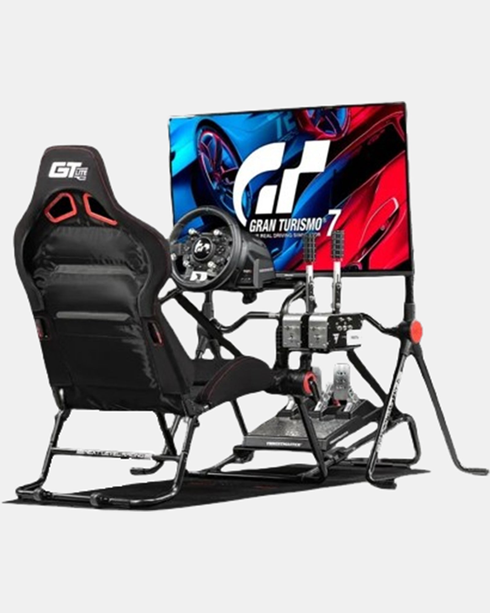 Next Level Racing GT Lite Pro Padded Seat and Direct Drive Compatible Racing Cockpit