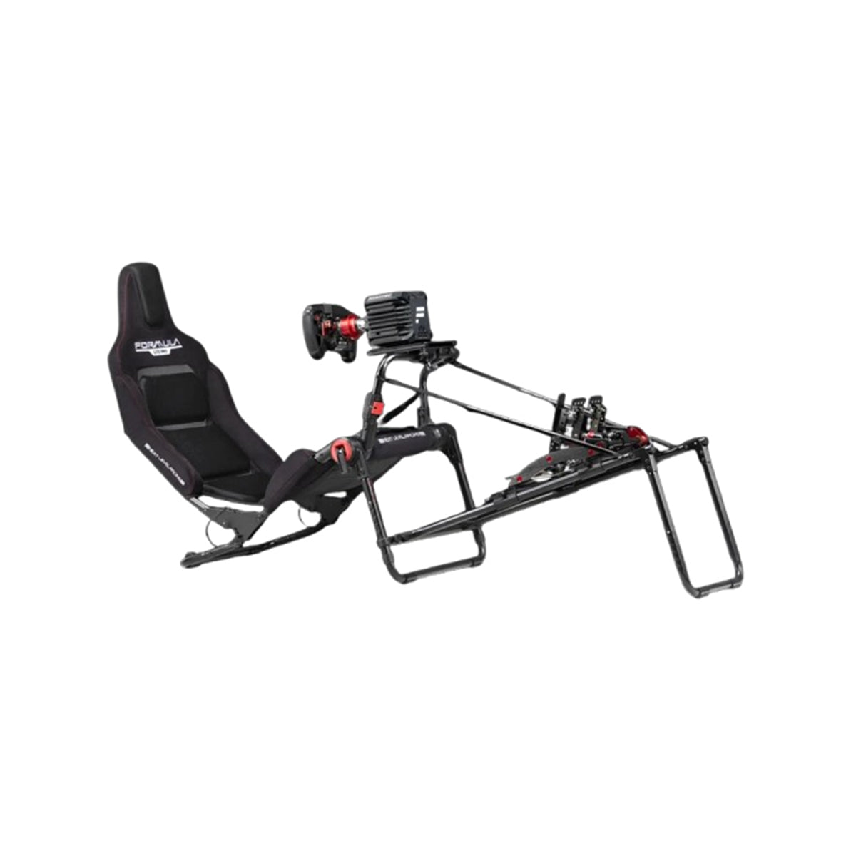 Next Level Racing Formula Lite Pro Cockpit with Foldable Formula Racing Simulator for Free Standing Monitor Stand/Free Standing Triple Monitor Stand