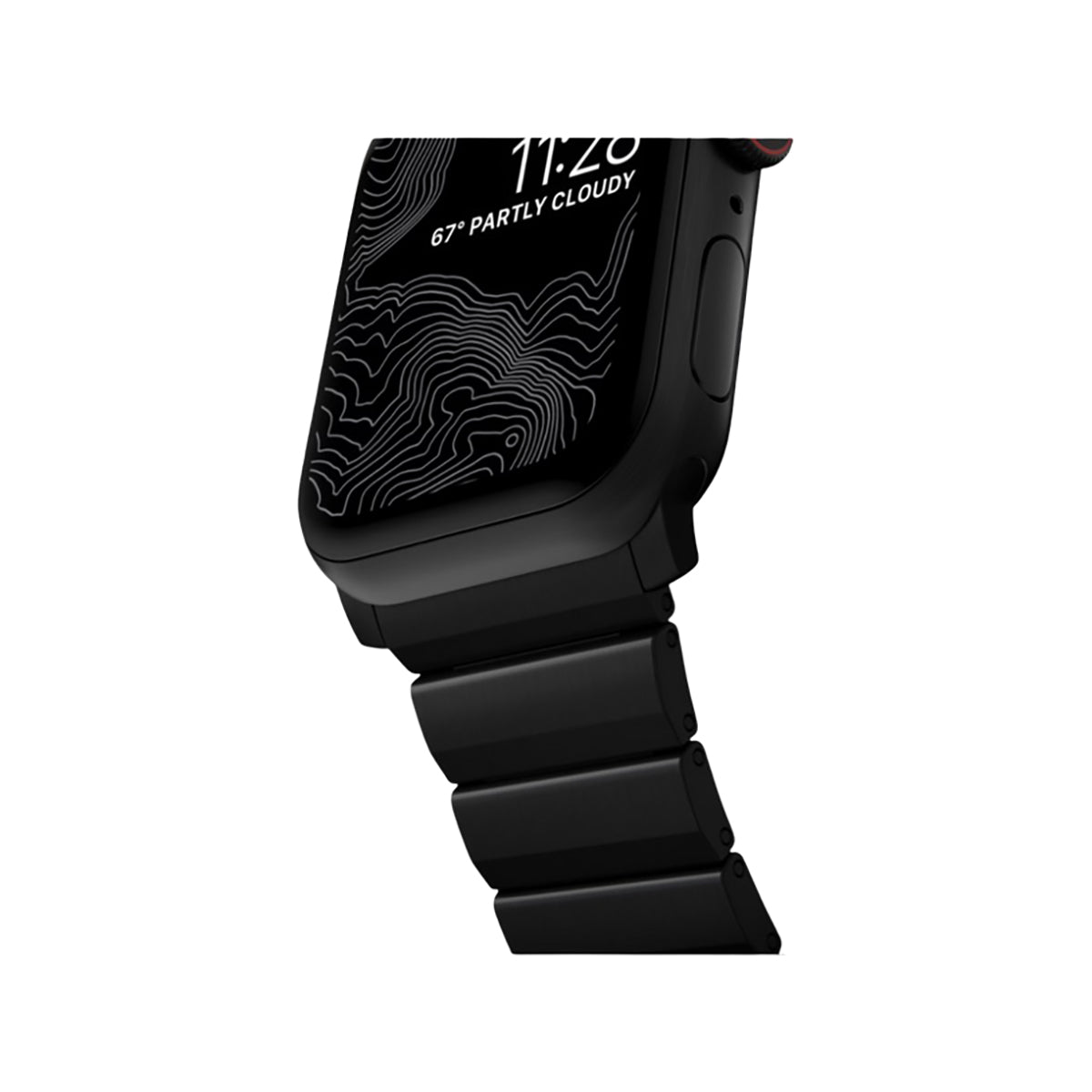 NOMAD Titanium Band (38-41mm) For Apple Watch  Black Hardware