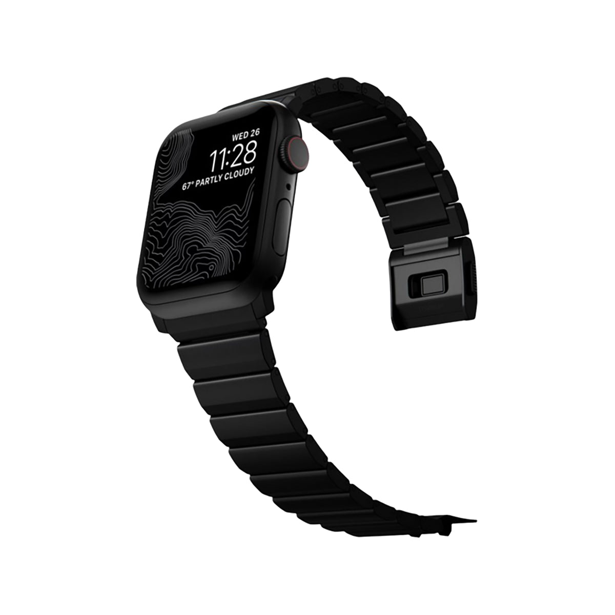 NOMAD Titanium Band (38-41mm) For Apple Watch  Black Hardware