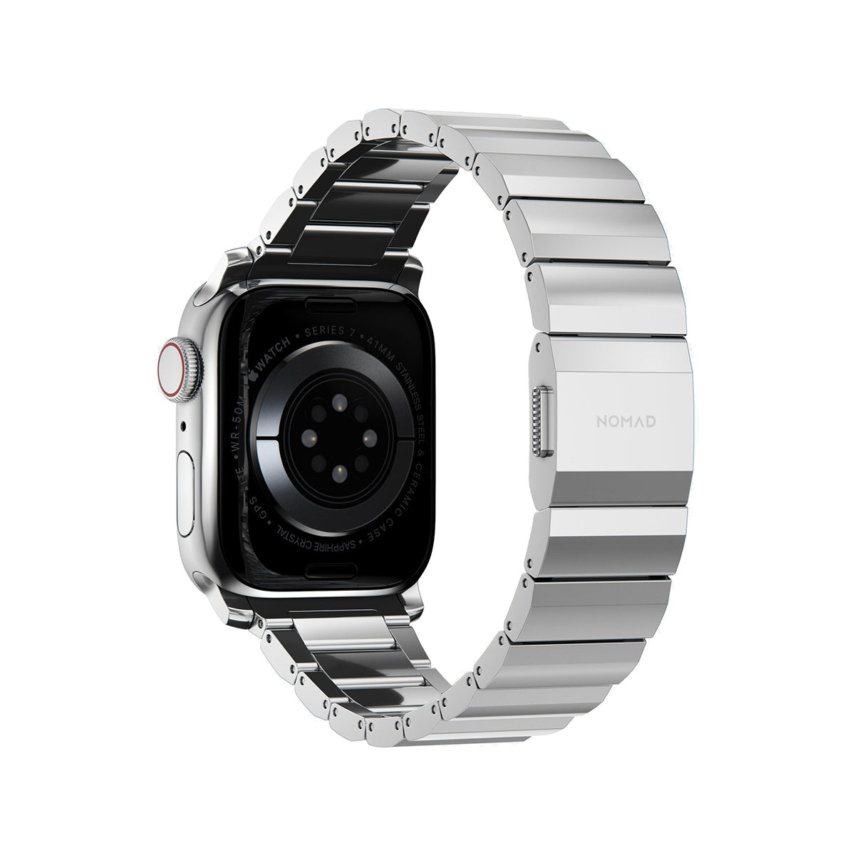 NOMAD Titanium Band (38-41mm) For Apple Watch  Silver Hardware