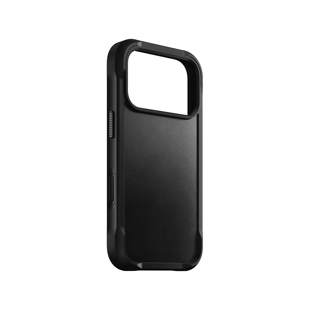 NOMAD Rugged Leather Case iPhone 17 Pro - Black Horween
