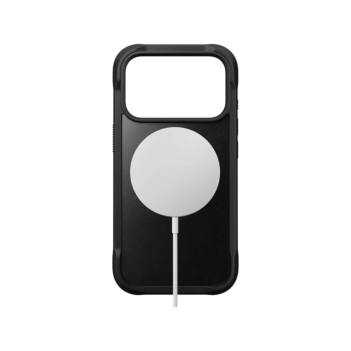 NOMAD Rugged Leather Case iPhone 17 Pro - Black Horween