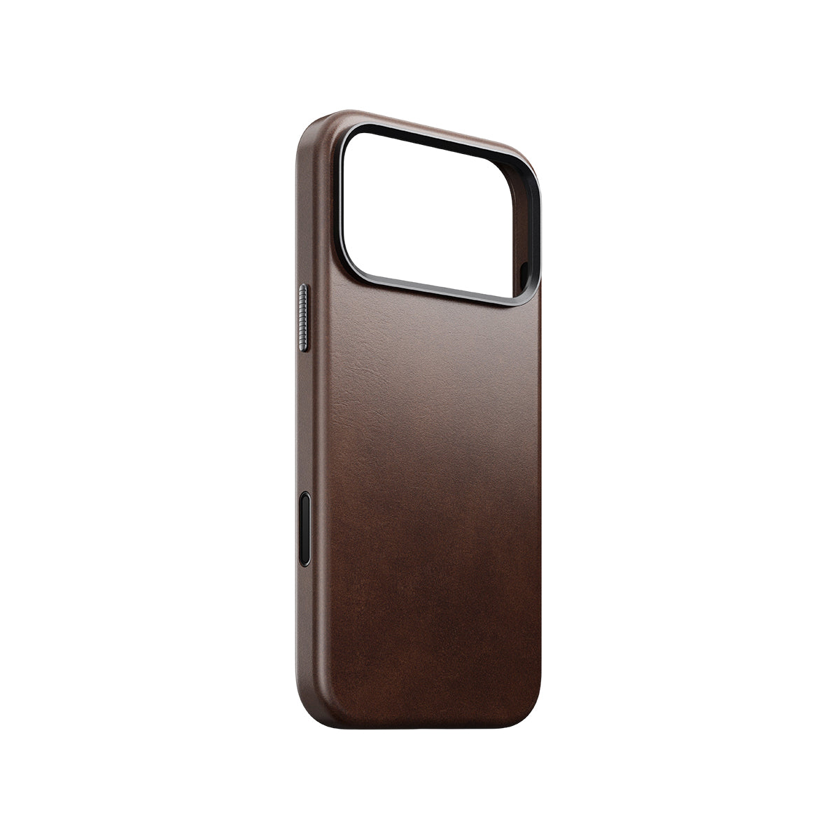 NOMAD Traditional Leather Case iPhone 17 Pro Max - Rustic Brown Horween