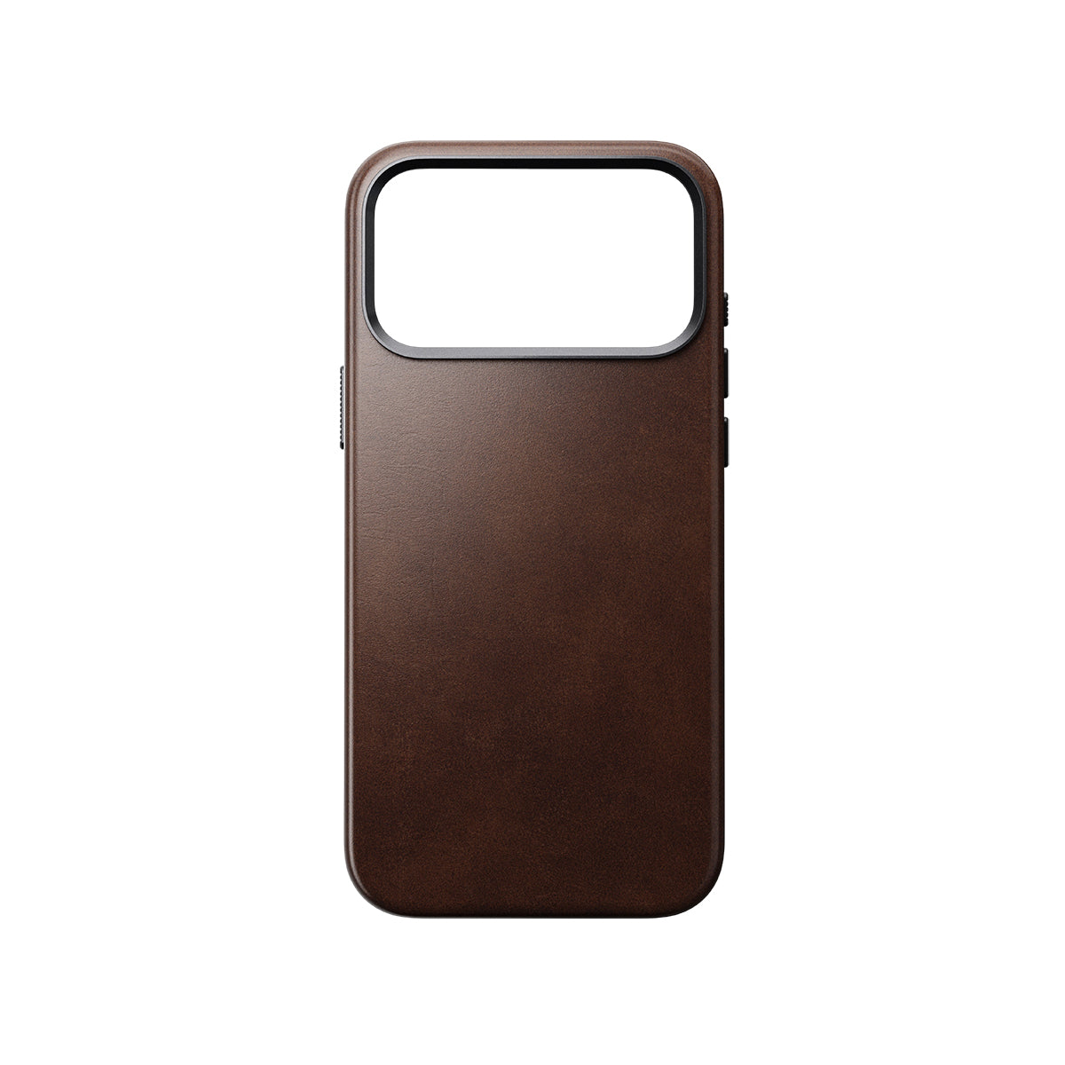 NOMAD Traditional Leather Case iPhone 17 Pro Max - Rustic Brown Horween