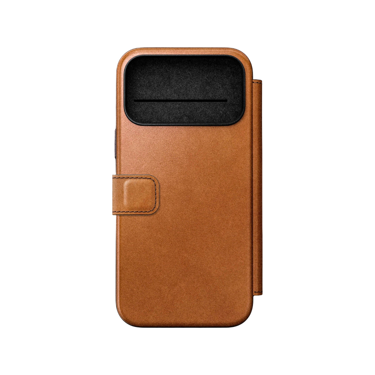 NOMAD Modern Leather Folio iPhone 17 Pro Max - English Tan Ecco