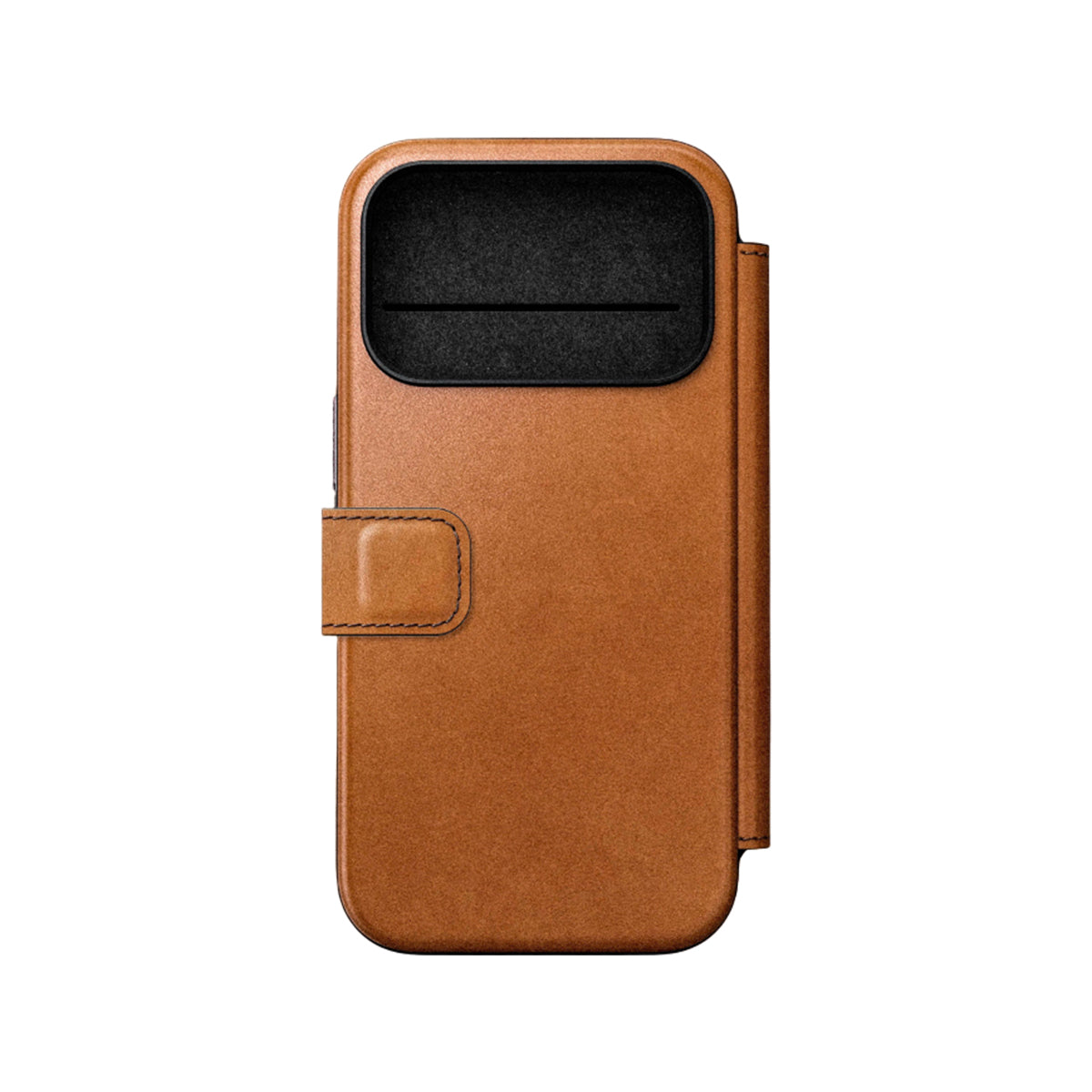 NOMAD Modern Leather Folio iPhone 17 Pro - English Tan Ecco