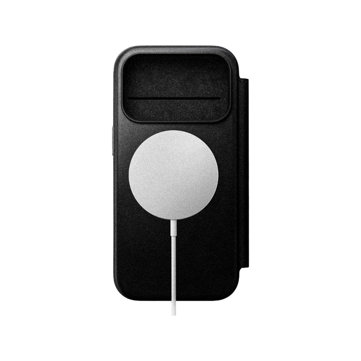 NOMAD Modern Leather Folio iPhone 17 Pro - Black Ecco