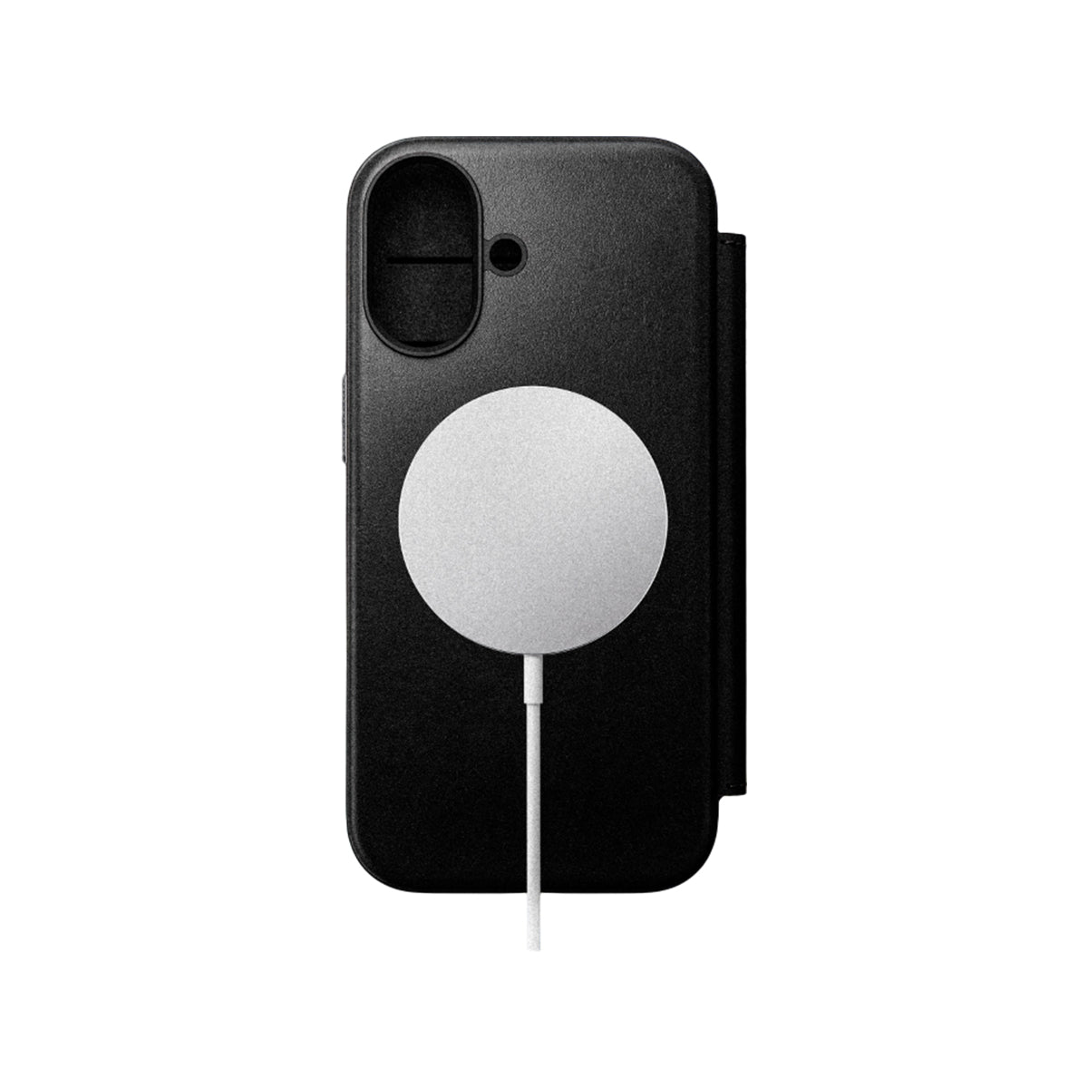 NOMAD Modern Leather Folio iPhone 17 - Black Ecco