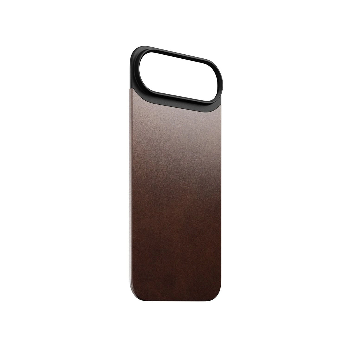 NOMAD Magnetic Leather Back iPhone 17 Air - Rustic Brown Horween