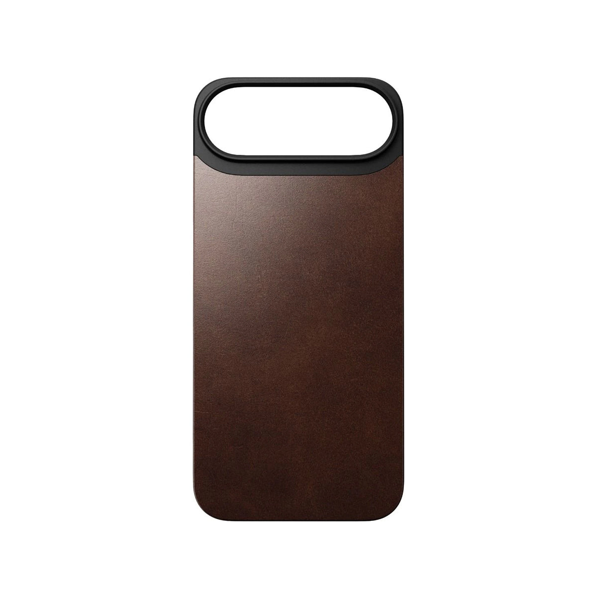 NOMAD Magnetic Leather Back iPhone 17 Air - Rustic Brown Horween