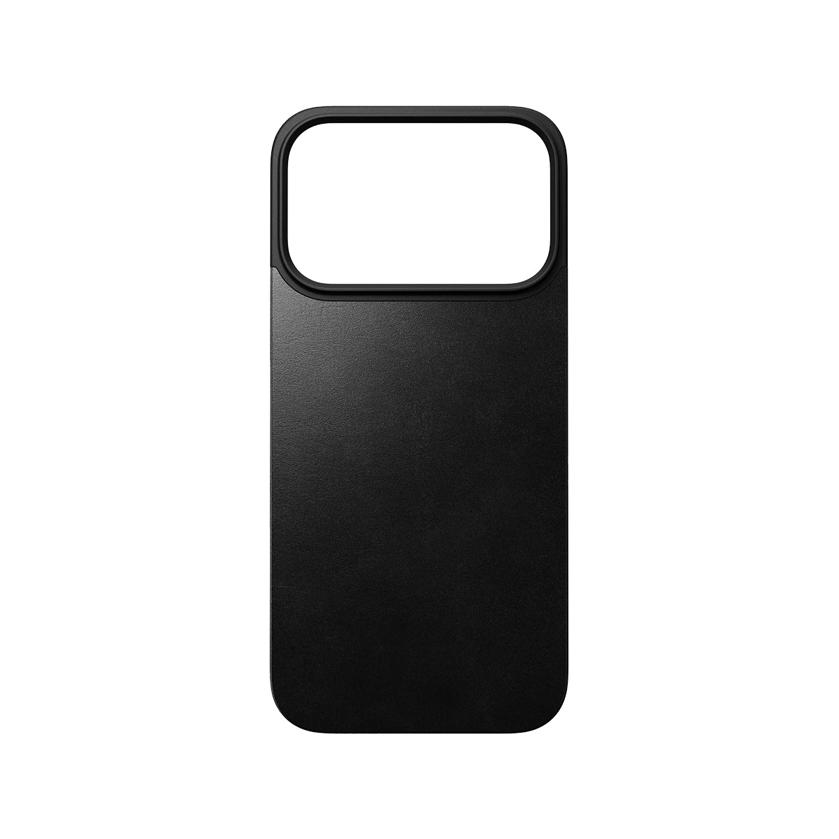 NOMAD Magnetic Leather Back iPhone 17 Pro - Black Horween