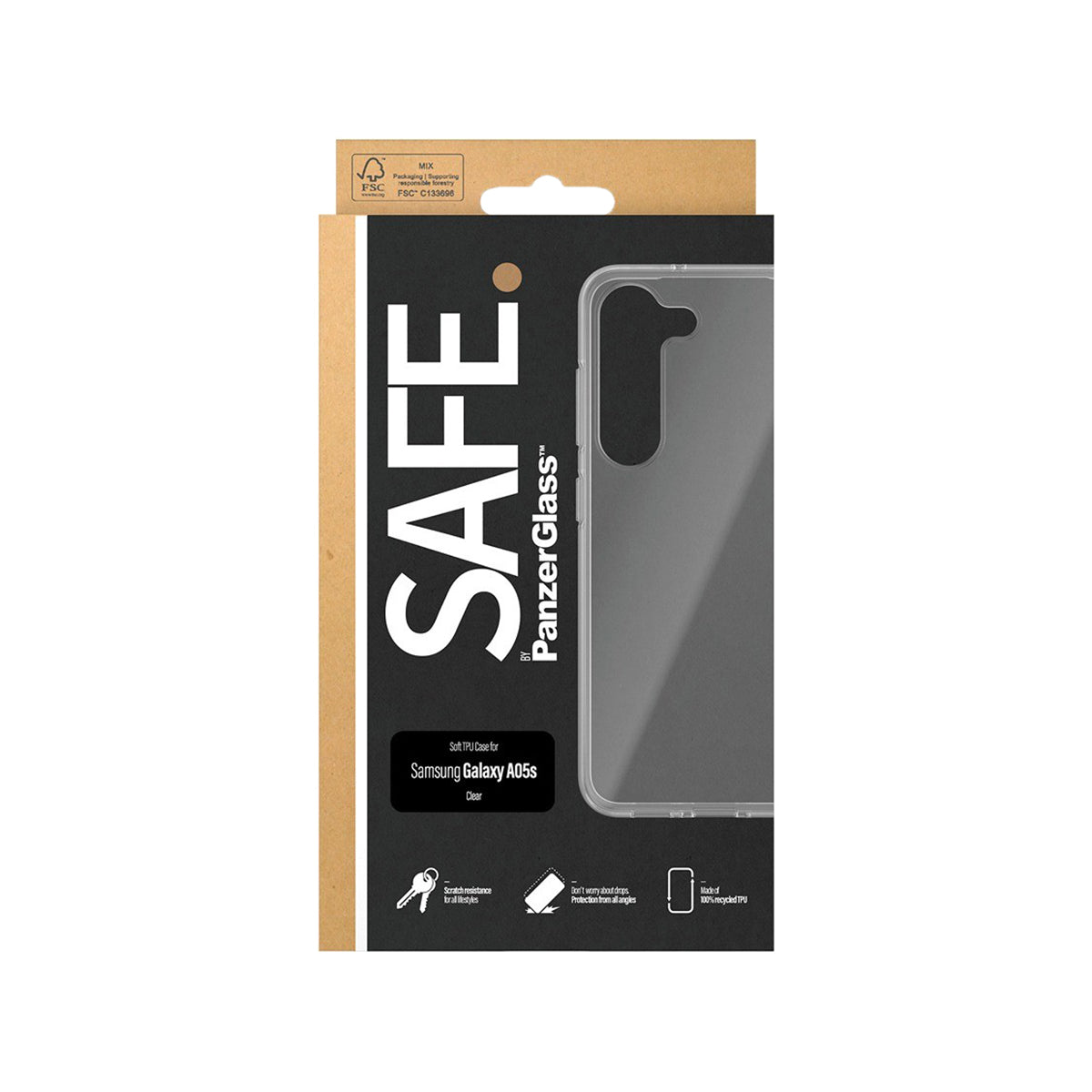 SAFE by Panzer ClearCase for Samsung A05s