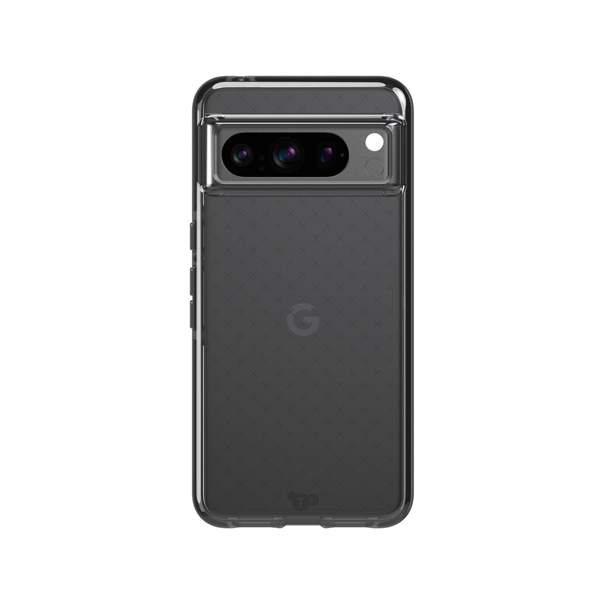 Tech21 EvoCheck Phone Case For Google Pixel 8 Pro - Smokey/Black