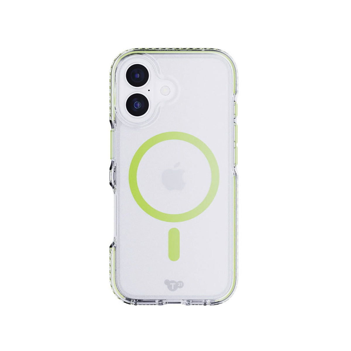 Tech21 EvoCrystal Magsafe Case iPhone 17 - Clear/Green