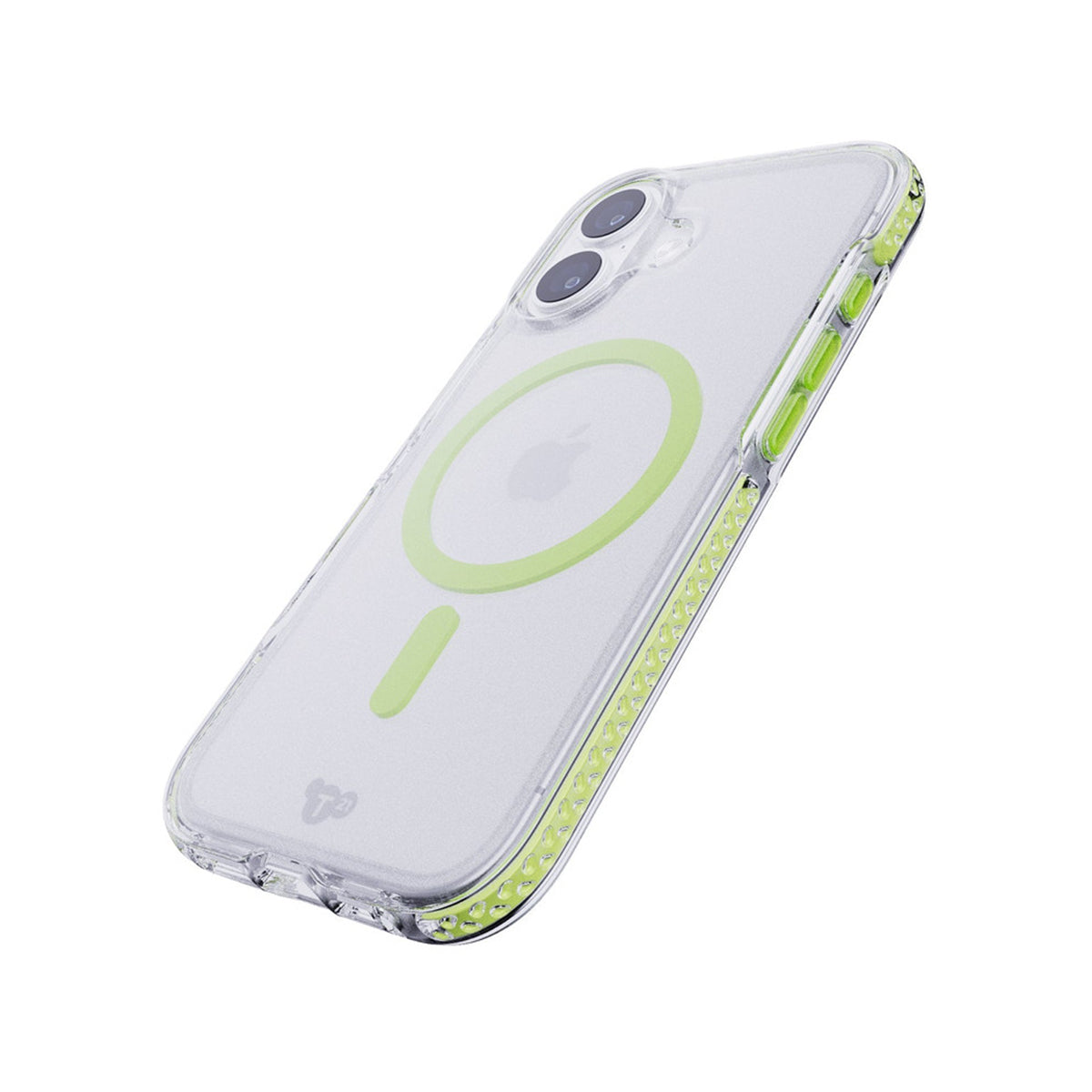 Tech21 EvoCrystal Magsafe Case iPhone 17 - Clear/Green