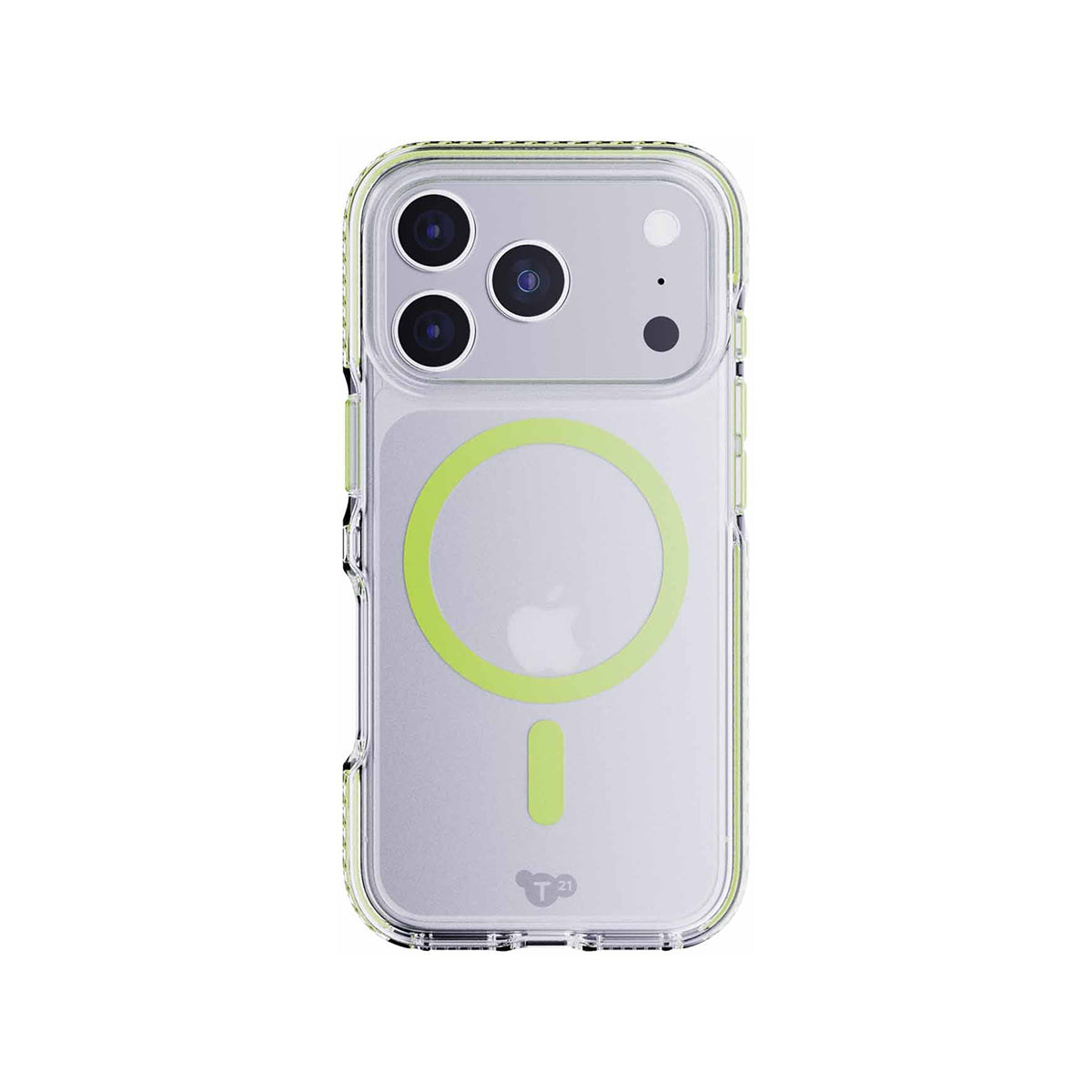 Tech21 EvoCrystal Magsafe Case iPhone 17 Pro - Clear/Green