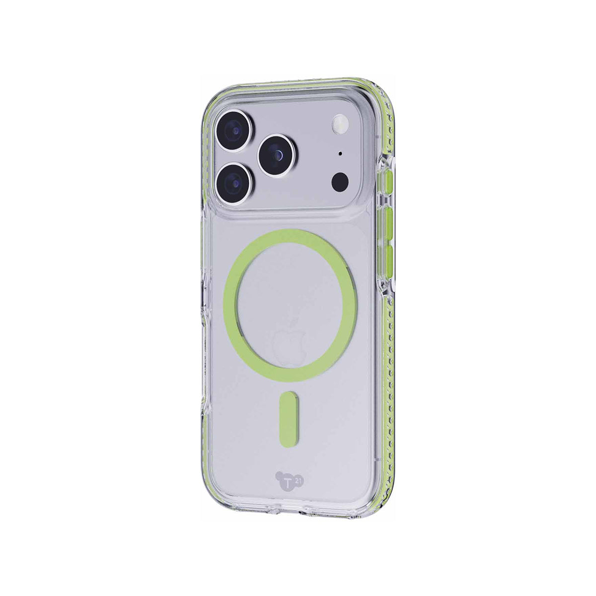 Tech21 EvoCrystal Magsafe Case iPhone 17 Pro - Clear/Green