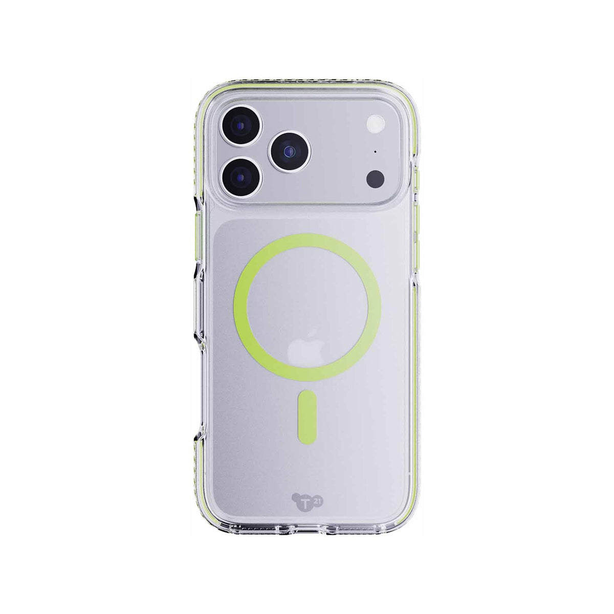 Tech21 EvoCrystal Magsafe Case iPhone 17 Pro Max - Clear/Green