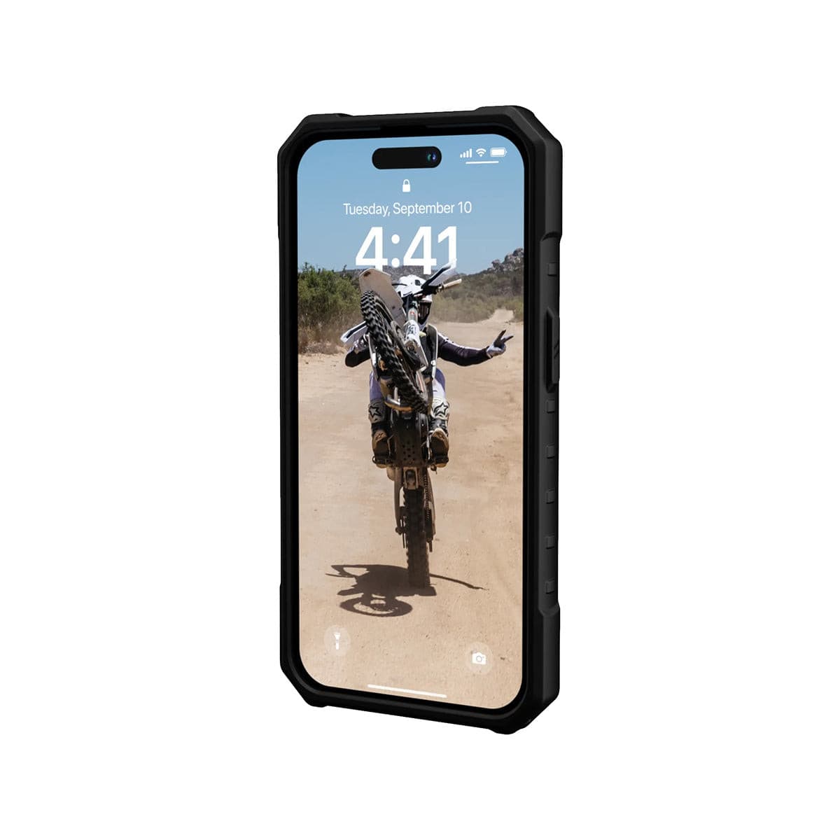 UAG Pathfinder Magsafe Rugged Phone Case for iPhone 14 Pro.
