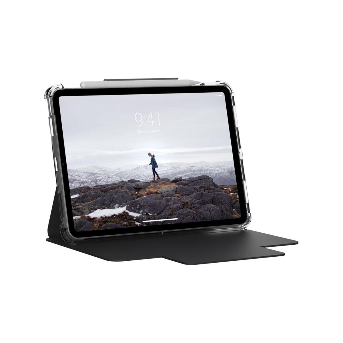 UAG Protective Tablet Case for Apple iPad Air 10.9-inch (2022) - Lucent Black.