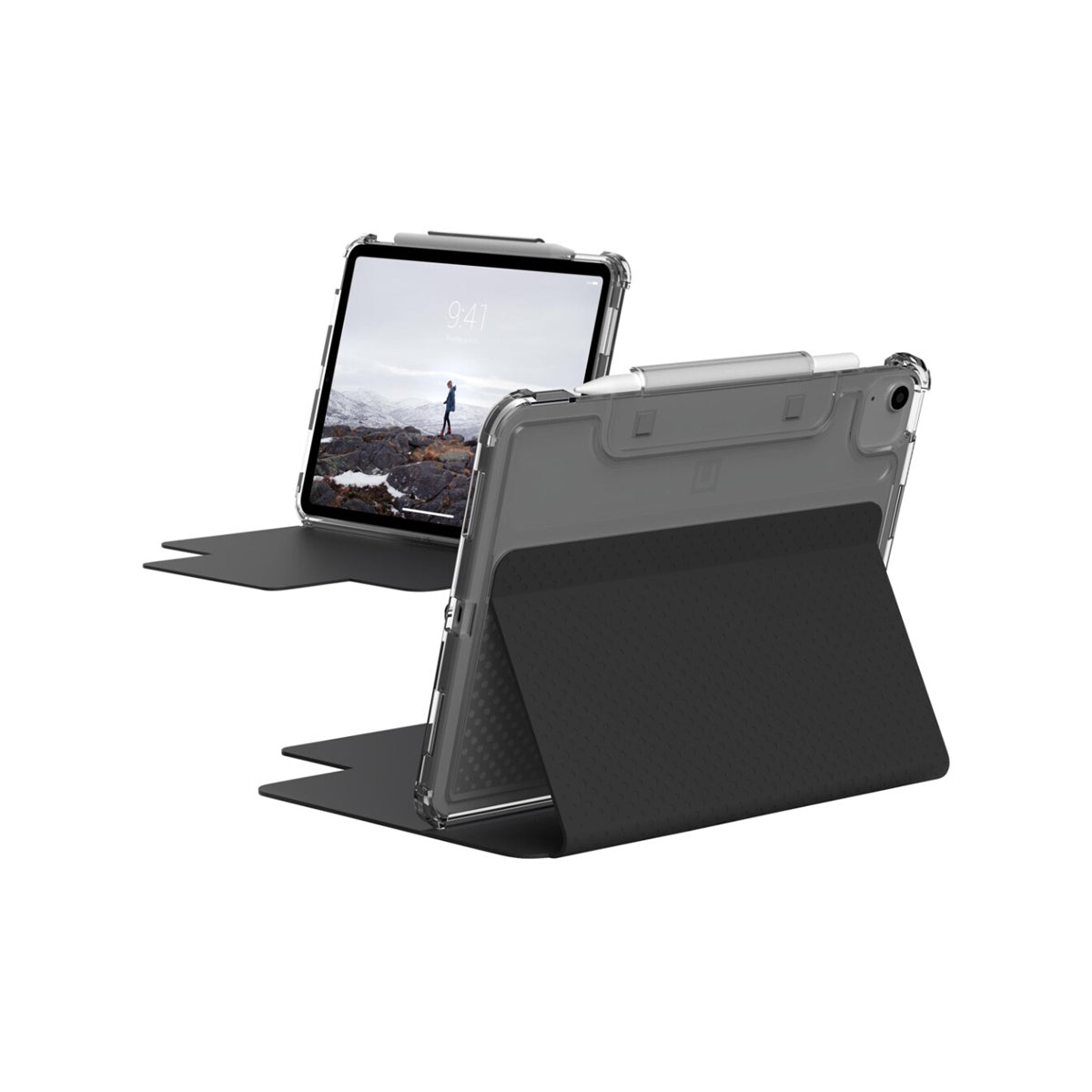 UAG Protective Tablet Case for Apple iPad Air 10.9-inch (2022) - Lucent Black.