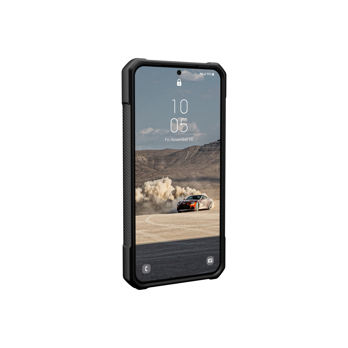 UAG Monarch Series Phone Case for Samsung Galaxy S23 Plus.
