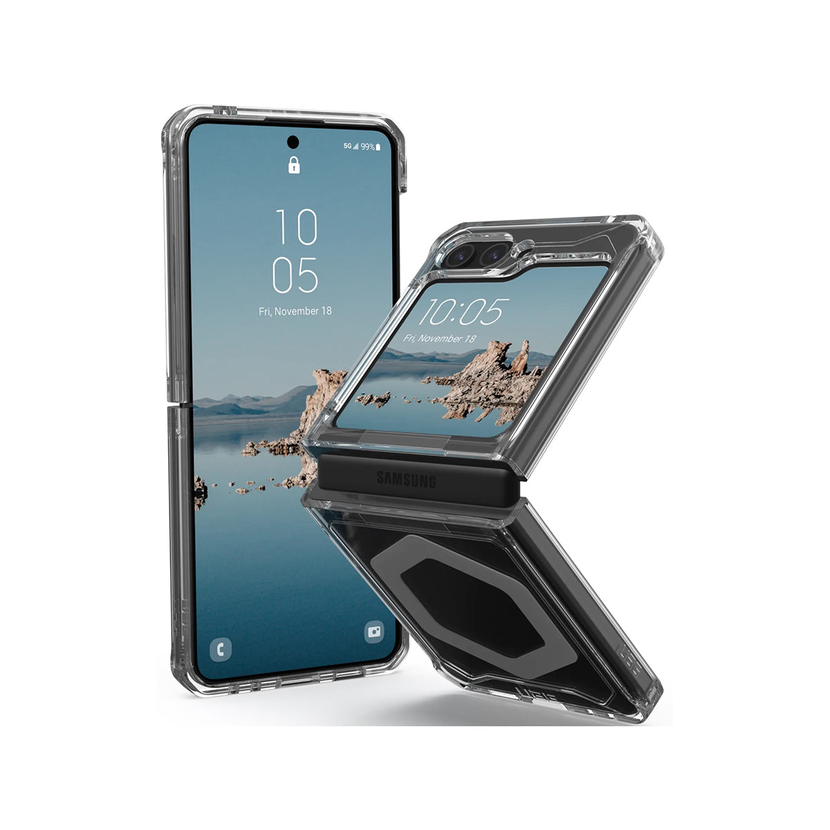 UAG Plyo Pro Phone case Galaxy Fold 5 - Ice/Silver