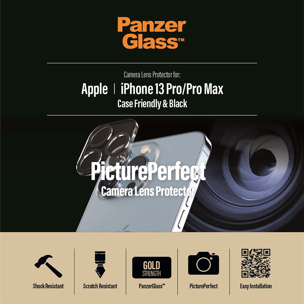 PanzerGlass PicturePerfct Lens Protector for iPhone 13Pro/Pro Max