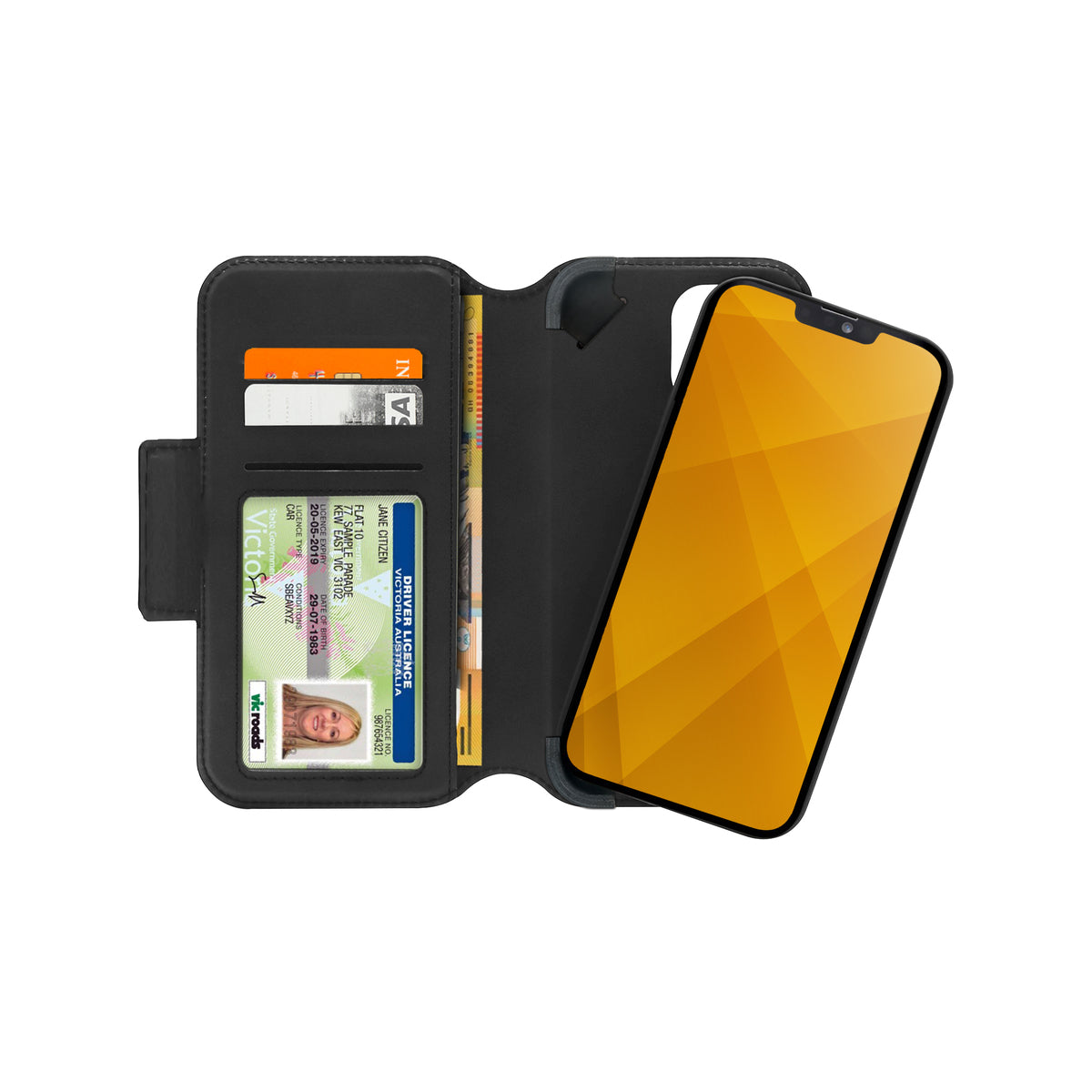 3sixT DuoFolio Fold Flip Case iPhone 13 Pro.