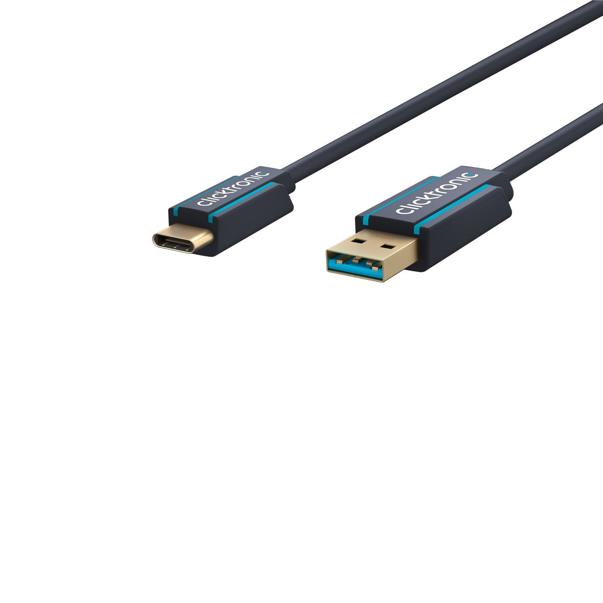 Clicktronic USB-C to USB-A 3m Adapter Cable