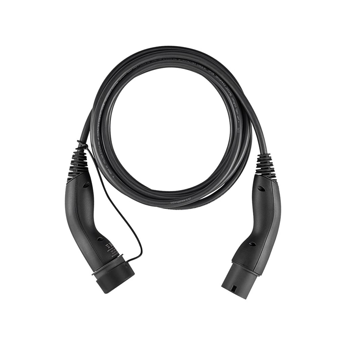 Standard charging cable type 2 (7.4 kW) 7m, black