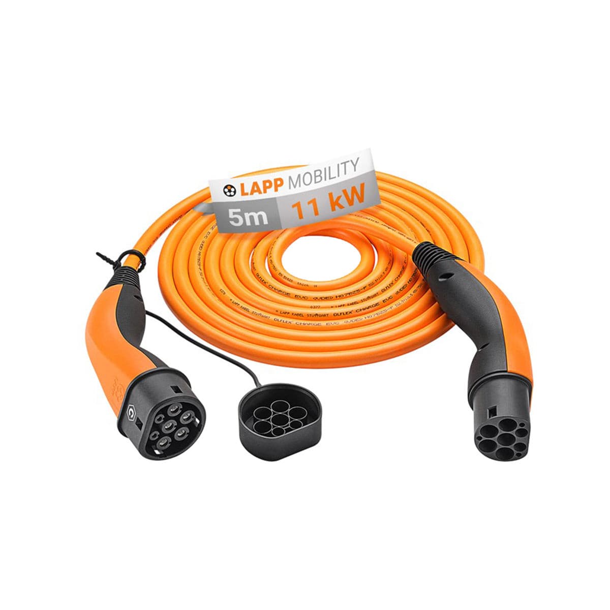 EM Lapp Elektroauto Ladekabel/electric car charging cable Typ 2 22kW 3P 32A  7m Orange