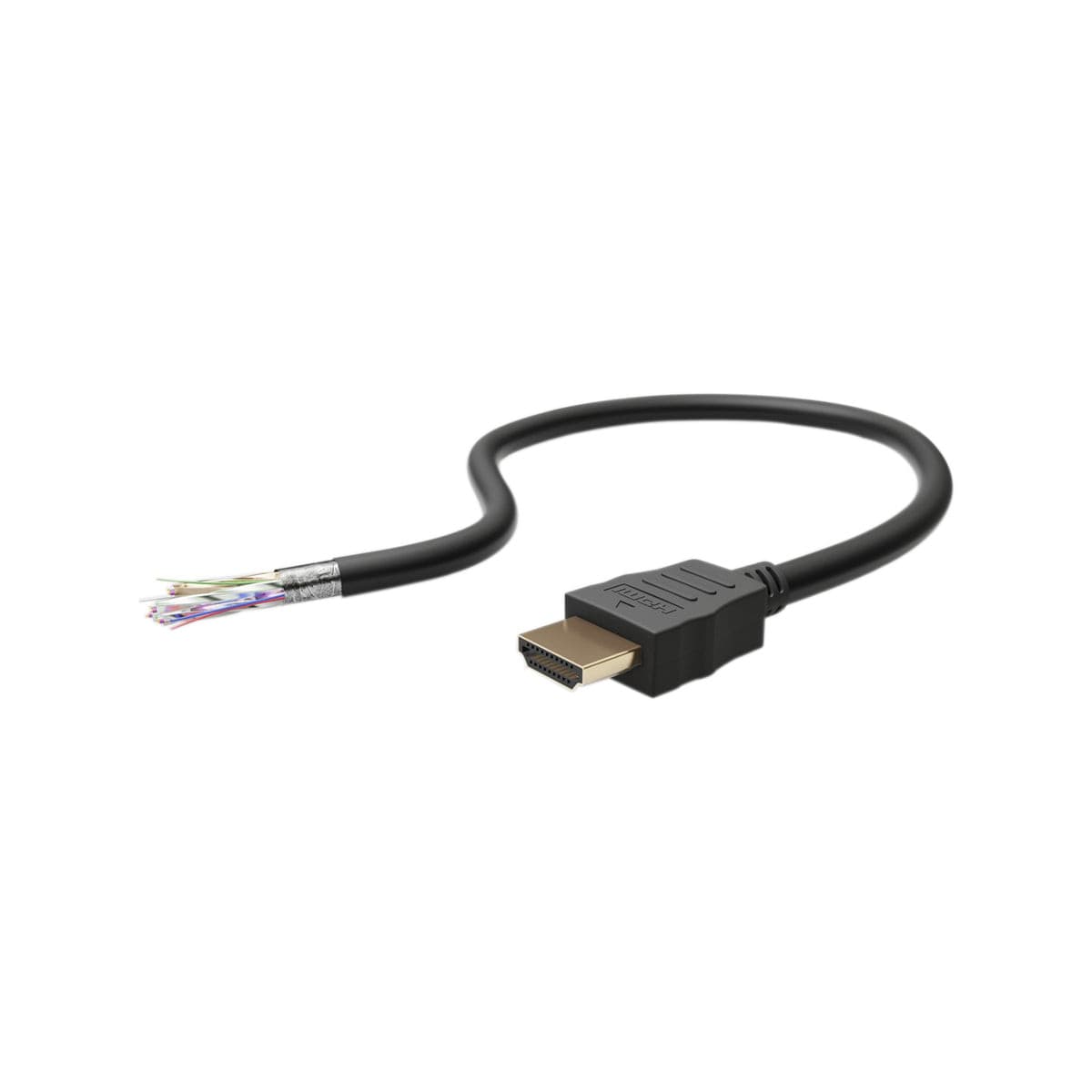 Goobay HDMI High Speed Cable with Ethernet for PlayStation or Xbox - Black.