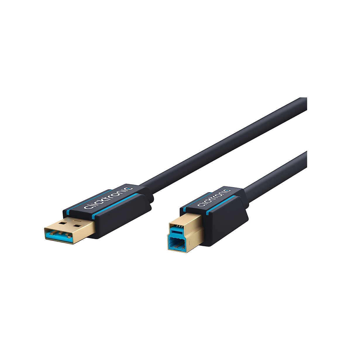 Clicktronic USB A to USB B 3.0 Cable - 1.8m