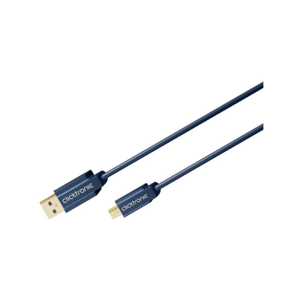 Clicktronic USB A 2.0 to USB MINI-B 5 Cable - 3m