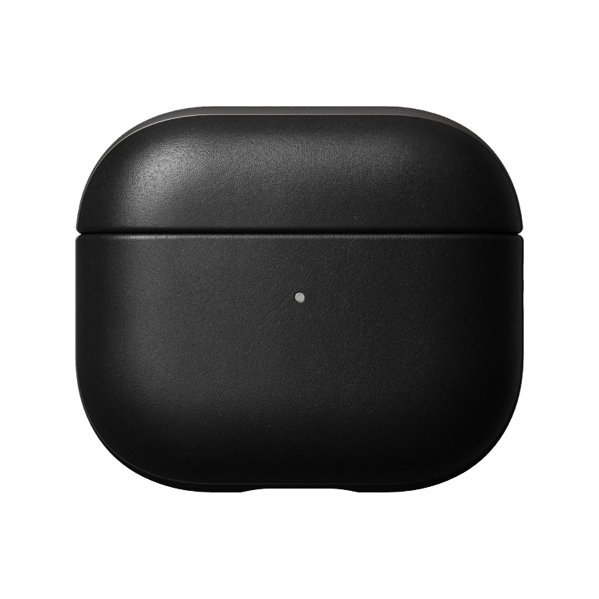 NOMAD Modern Leather Case for Apple AirPods 3rd Gen - Black Horween Leather.