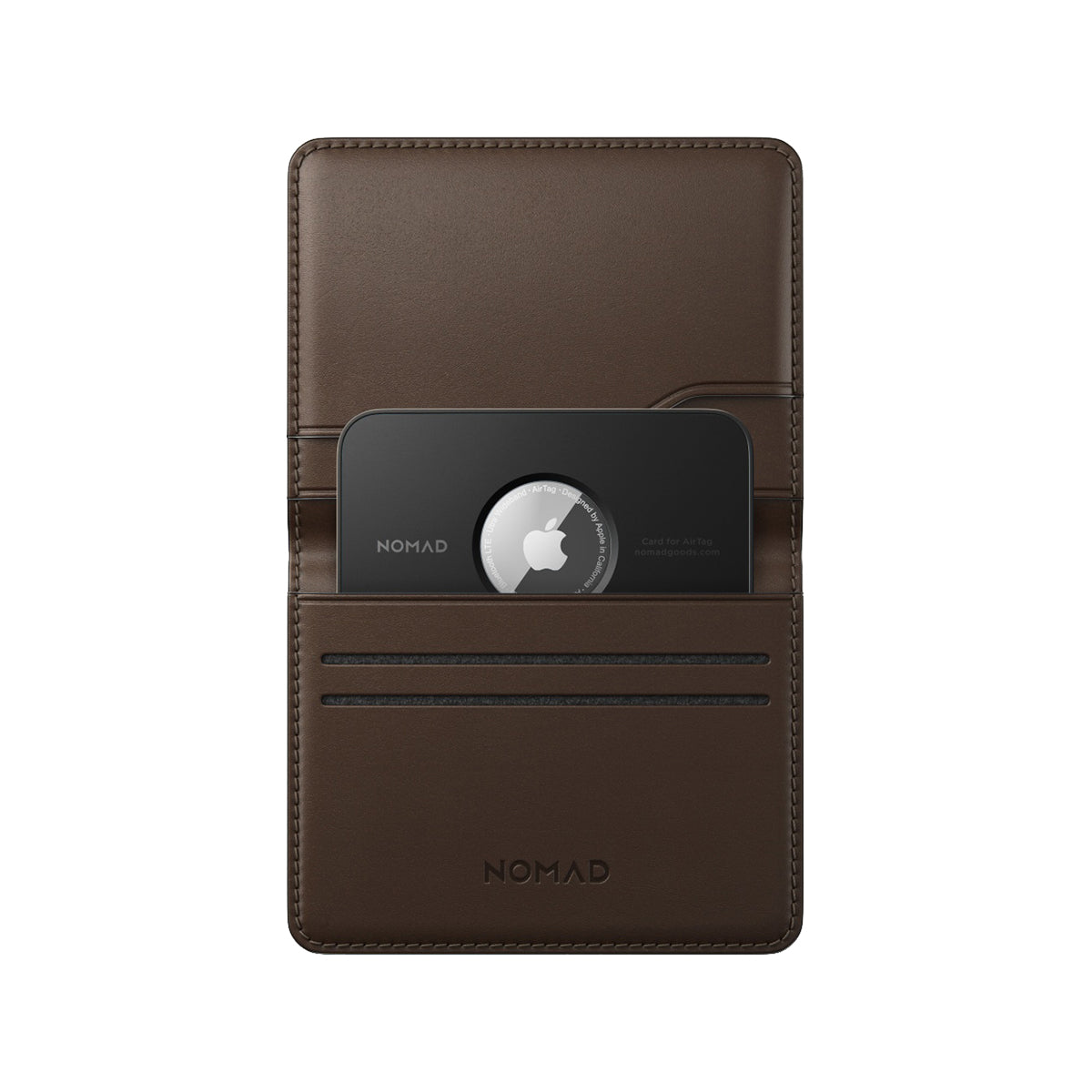 NOMAD Card for AirTag - Black.