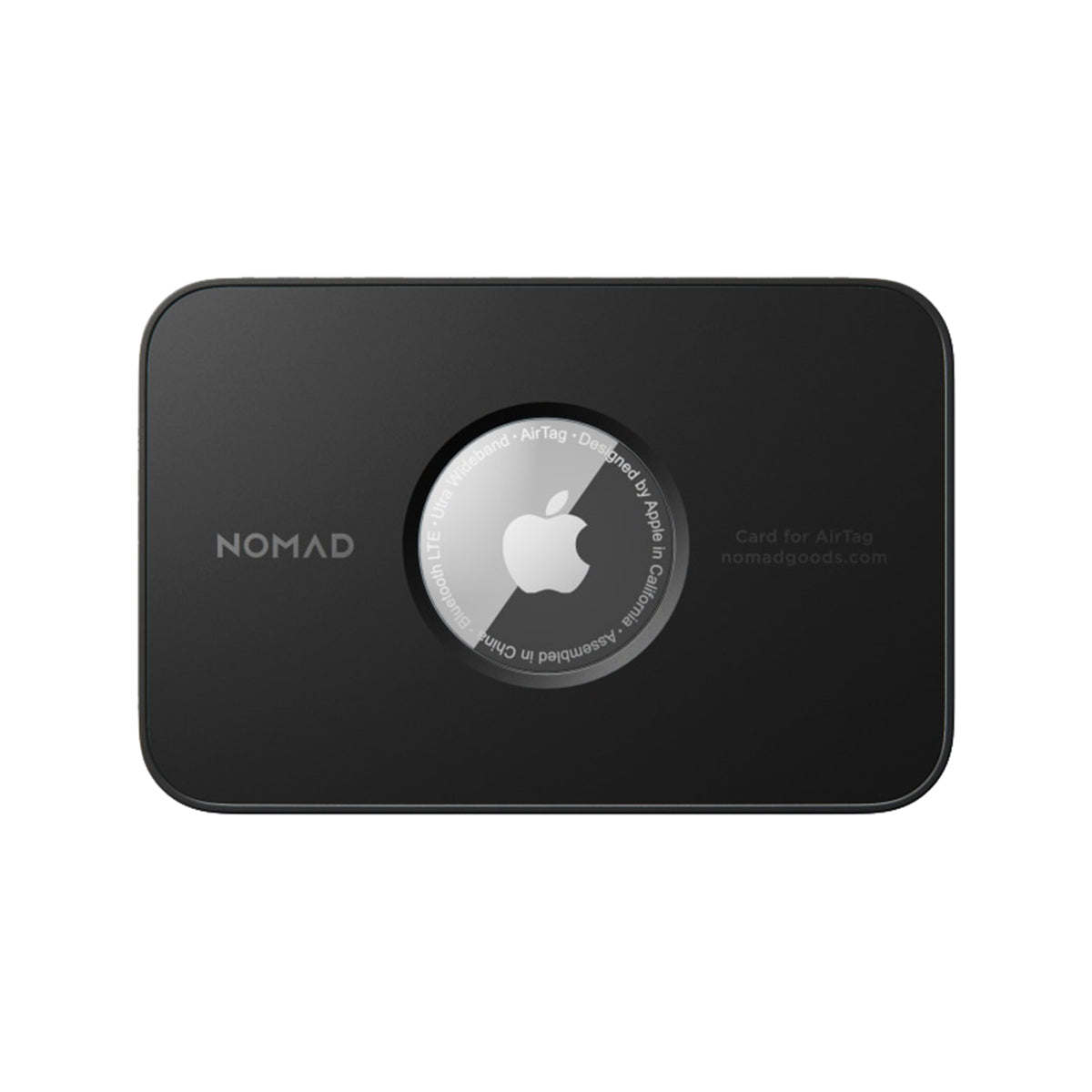 NOMAD Card for AirTag - Black.