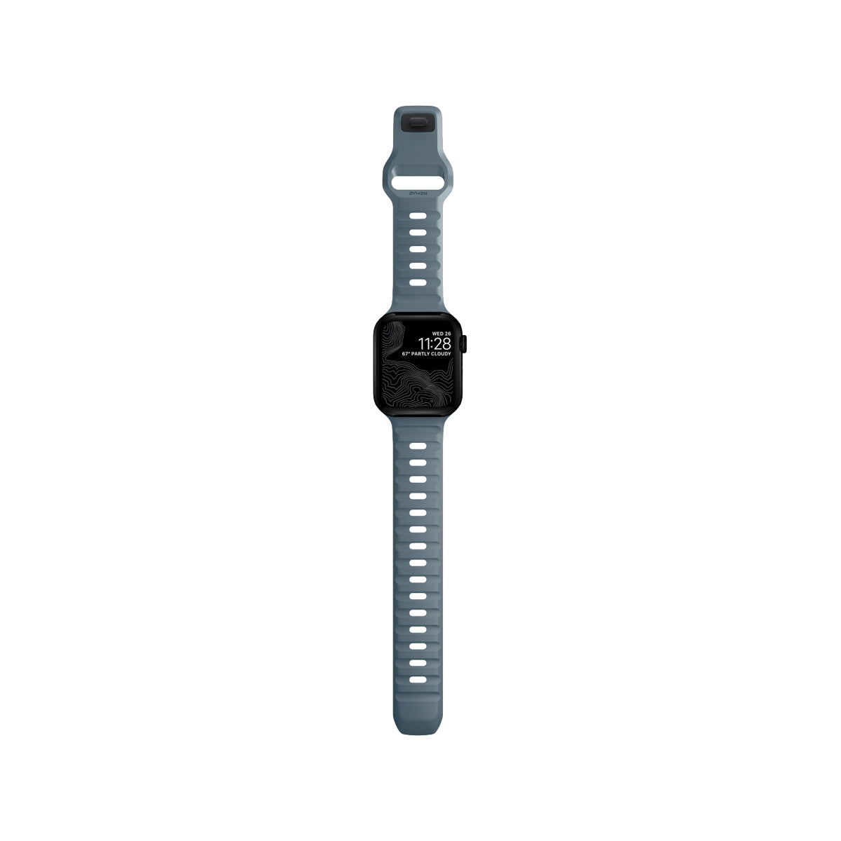 Nomad Apple Watch 45mm Sport Band - Marine Blue.