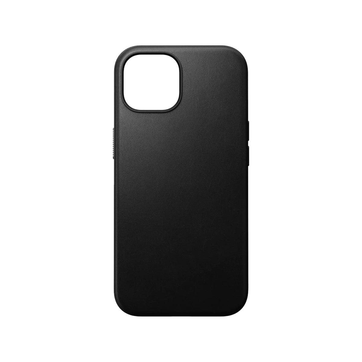 Nomad Leather Phone Case for iPhone 15 - Black - NMD