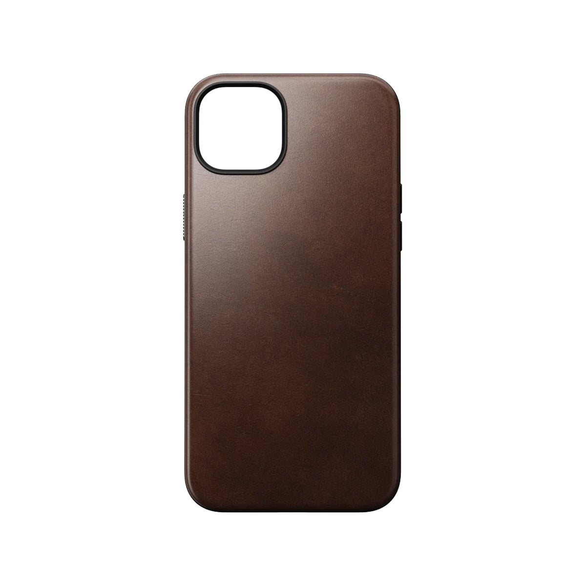 Nomad Leather Phone Case for iPhone 15 Plus - Brown - Horween